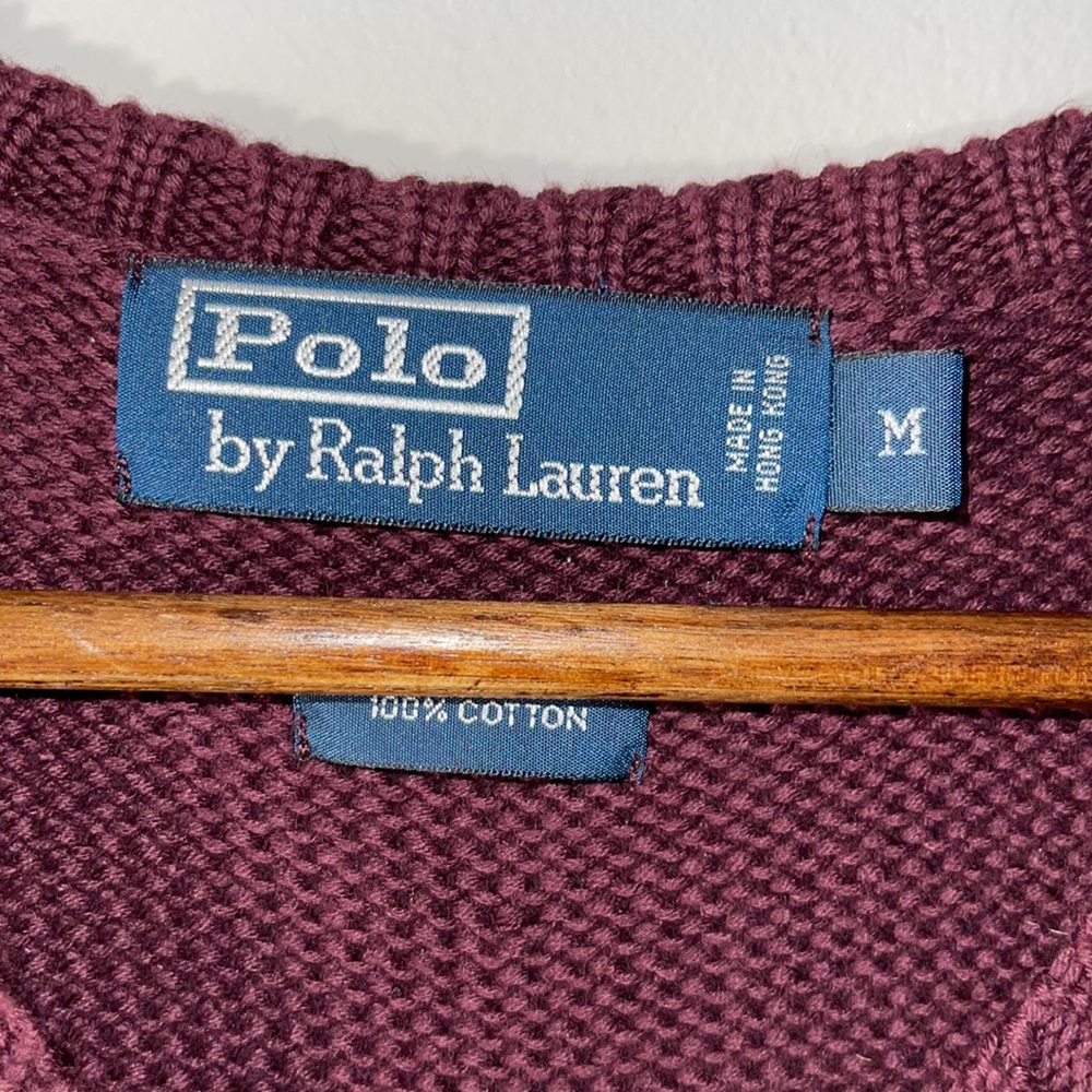 Vintage Ralph Lauren Polo Sweater Vest - Picture 3 of 4